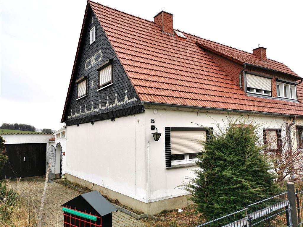 Doppelhaushälfte zum Kauf 75.000 € 5 Zimmer 72 m²<br/>Wohnfläche 600 m²<br/>Grundstück Nieder Viebig 25 Ebersdorf Löbau 02708