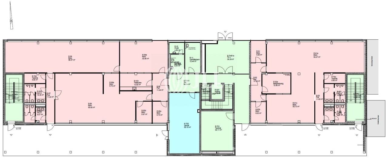 Bürofläche zur Miete provisionsfrei 16 € 3.421,5 m²<br/>Bürofläche Innenstadt Wolfsburg 38440