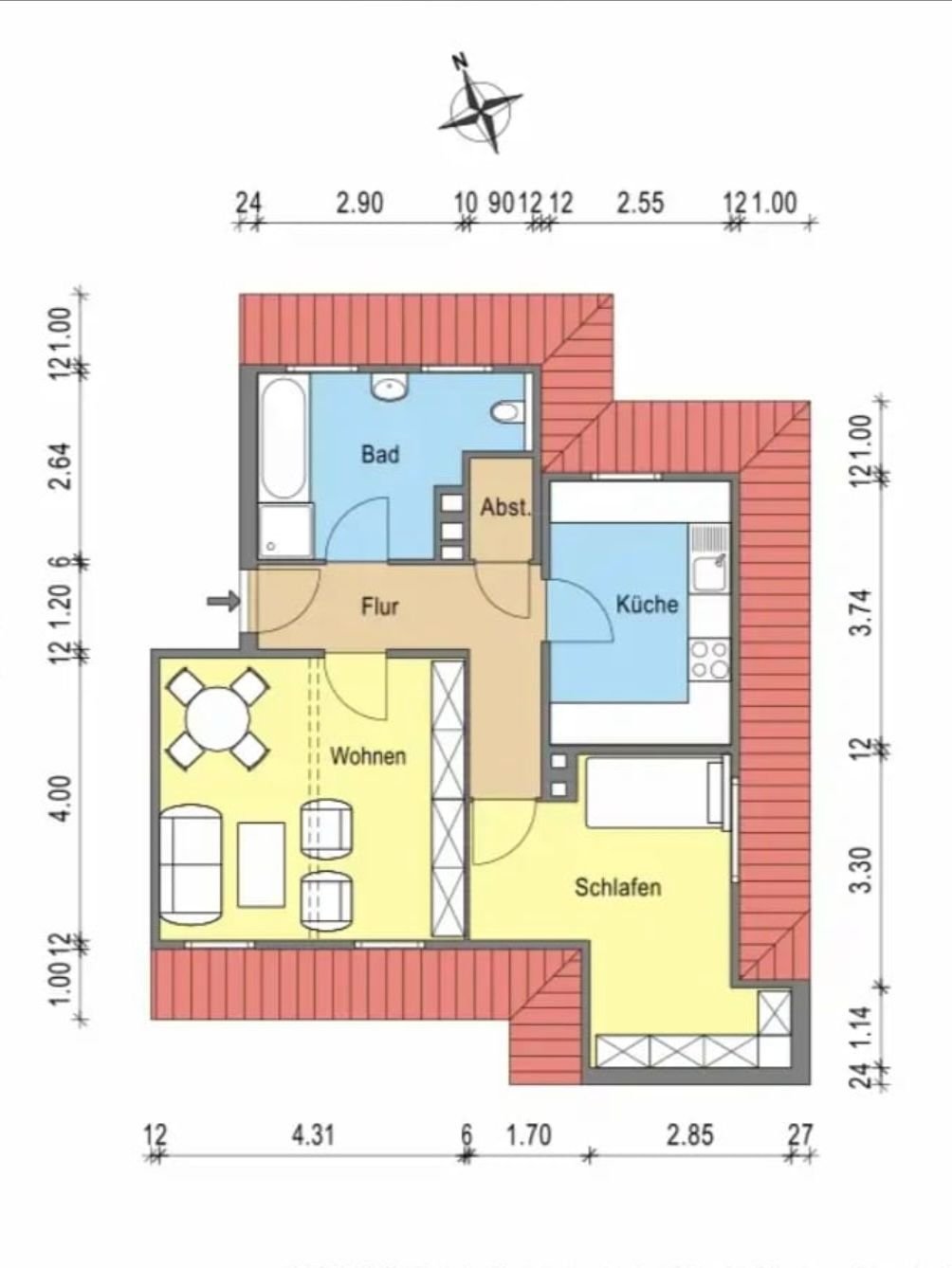 WG-Zimmer zur Miete 530 € 17 m²<br/>Wohnfläche 01.02.2025<br/>Verfügbarkeit Hermannstr. Klinikum OF Offenbach am Main 63069