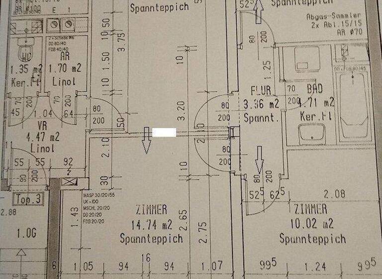 Wohnung zum Kauf 210.000 € 4 Zimmer 86,9 m² 1. Geschoss Castelligasse Hollabrunn 2020