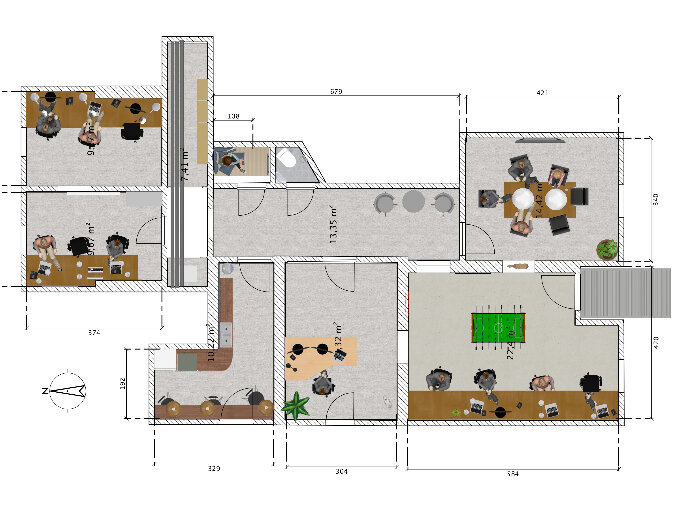 Bürofläche zur Miete provisionsfrei 560 € 10 m²<br/>Bürofläche Rentzelstr. Rotherbaum Hamburg 20146