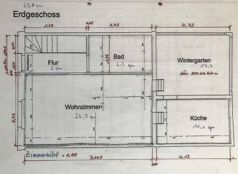 Reihenmittelhaus zum Kauf provisionsfrei 169.000 € 5 Zimmer 130 m² 102 m² Grundstück Ringweg 41 Zschornewitz Gräfenhainichen OT Zschornewitz 06772