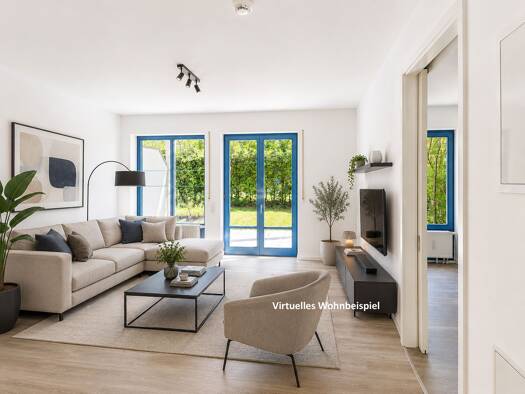Wohnung zur Miete 1.200 € 2 Zimmer 63 m² Trudering-Riem München 81829