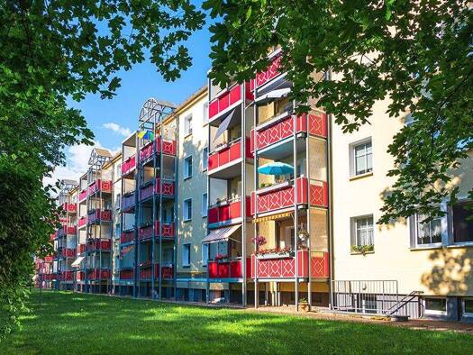 Wohnung zur Miete 343 € 2 Zimmer 49 m² 2. Geschoss Eckersbacher Höhe 39 Eckersbach Zwickau 08066