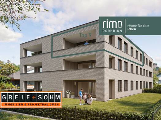 Wohnung zum Kauf - Erstbezug 757.900 € 4 Zimmer 97 m² 2. Geschoss Weidachstraße 31 Lauterach 6923