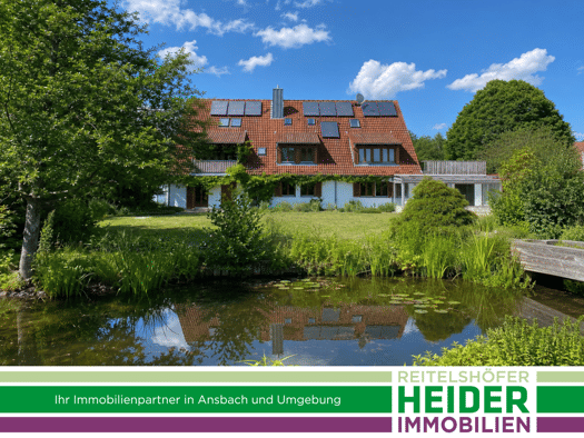 Mehrfamilienhaus zum Kauf 997.000 € 13 Zimmer 475 m² 2.895 m² Grundstück Höfstetten Ansbach 91522