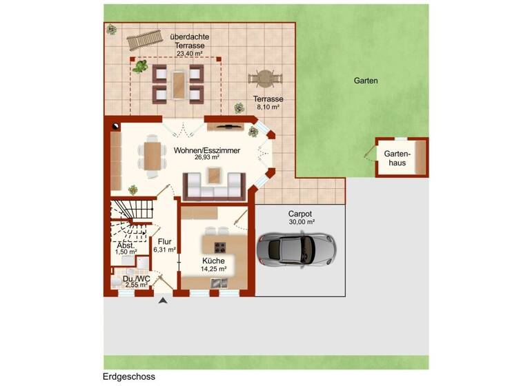 Doppelhaushälfte zum Kauf 313.000 € 5 Zimmer 118,2 m² 370 m² Grundstück Otterstedt Ottersberg / Otterstedt 28870