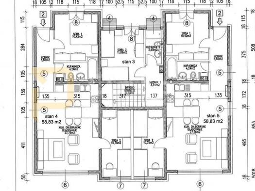 Wohnung zum Kauf 240.870 € 2 Zimmer 69 m² 1. Geschoss Pag