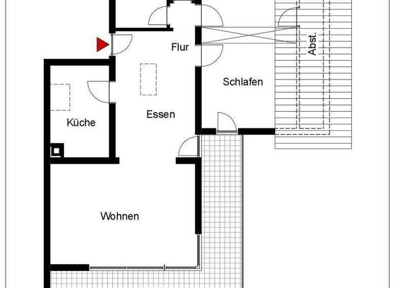 Wohnung zum Kauf 269.000 € 3,5 Zimmer 82 m² 2. Geschoss Altheim Horb am Neckar 72160