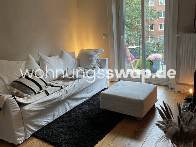 Studio zur Miete Tauschwohnung 600 € 2 Zimmer 45 m² 2. Geschoss Eimsbüttel Hamburg 20253