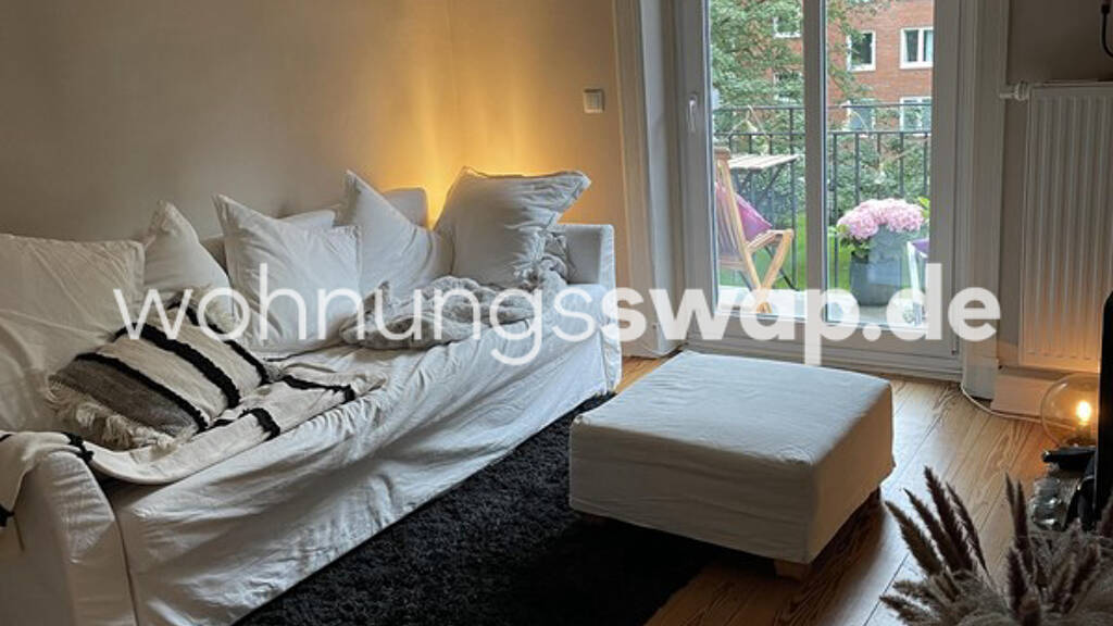 Studio zur Miete Tauschwohnung 600 € 2 Zimmer 45 m² 2. Geschoss Eimsbüttel Hamburg 20253