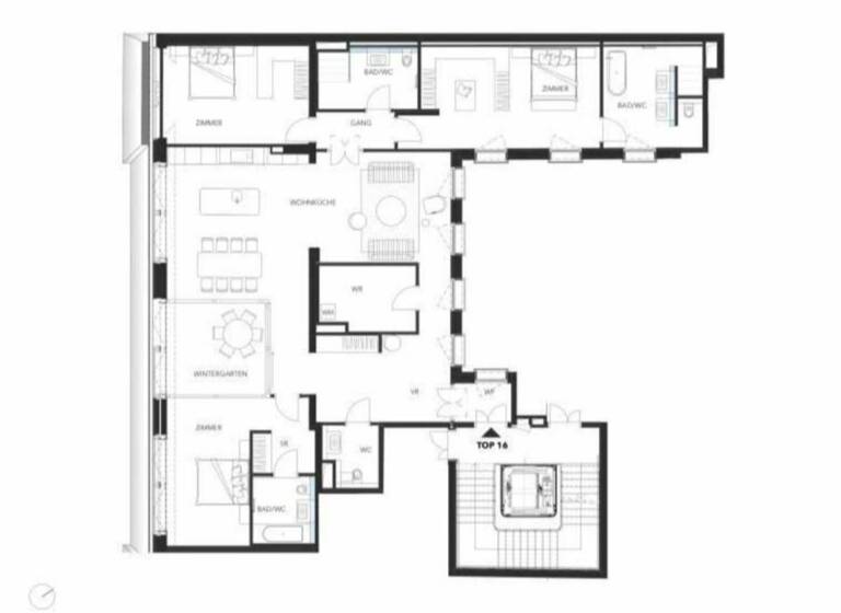 Wohnung zum Kauf 6.800.000 € 4 Zimmer 246,6 m² Wien 1010