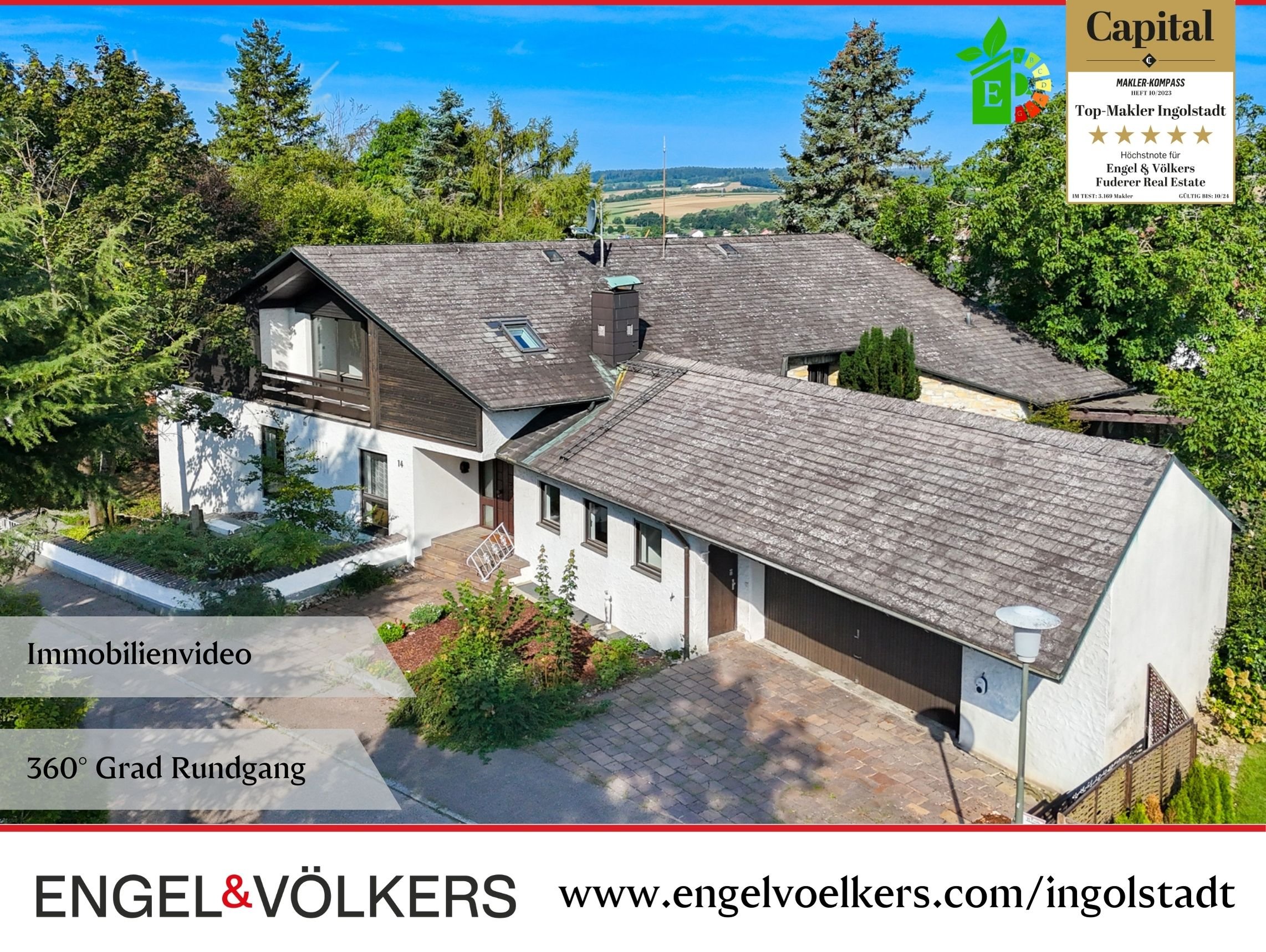 Villa zum Kauf 1.095.000 € 15 Zimmer 435 m²<br/>Wohnfläche 1.074 m²<br/>Grundstück Ried Neuburg an der Donau 86633