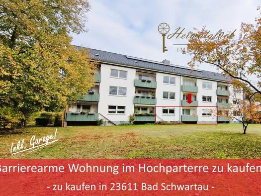 Wohnung zum Kauf 159.000 € 2,5 Zimmer 66,5 m² 1. Geschoss Bad Schwartau 23611