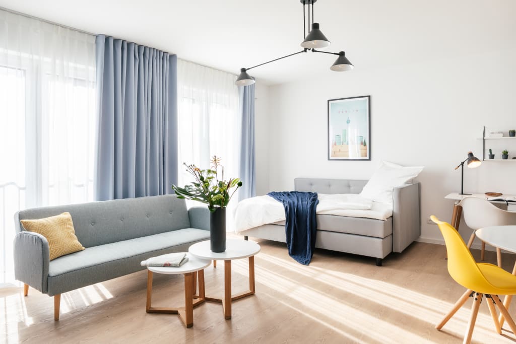 Wohnung zur Miete Wohnen auf Zeit 1.350 € 1 Zimmer 38 m²<br/>Wohnfläche 01.02.2025<br/>Verfügbarkeit Gervinusstraße Charlottenburg Berlin 10629