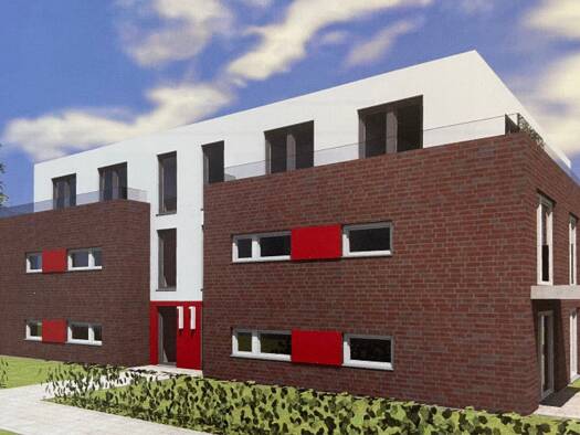 Wohnung zur Miete - Erstbezug 1.381 € 3 Zimmer 91 m² 2. Geschoss frei ab sofort Grimmer Straße Fettenvorstadt Greifswald 17489