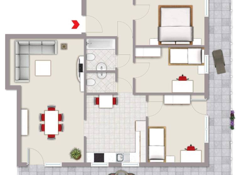 Wohnung zum Kauf 179.000 € 4 Zimmer 110,7 m² Herdecke 58313