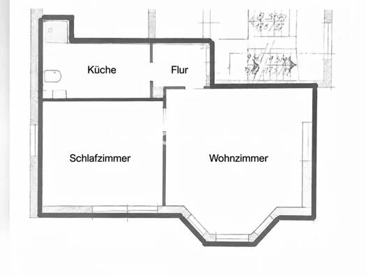 Wohnung zur Miete Tauschwohnung 1.300 € 2 Zimmer 45 m² 1. Geschoss Allach-Untermenzing München 81247