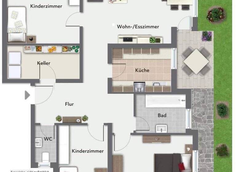 Wohnung zum Kauf 270.000 € 4 Zimmer 90 m² Heubach 73540
