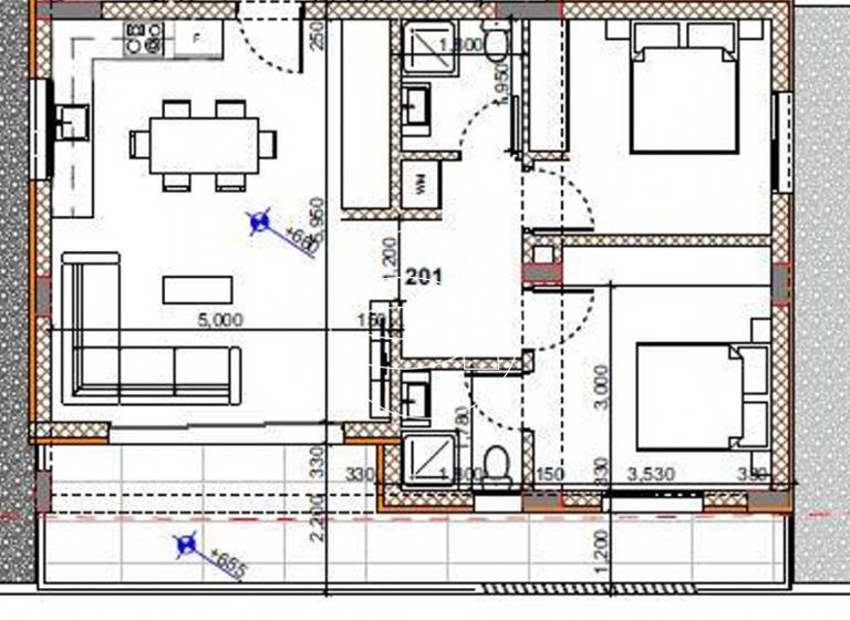 Wohnung zum Kauf 360.000 € 4 Zimmer 96 m² Zakaki
