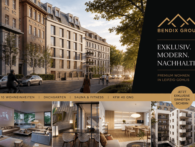 Wohnung zum Kauf - Neubau provisionsfrei 740.000 € 3 Zimmer 112,6 m² 1. Geschoss Gohlis-Süd Nord 04155