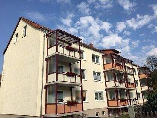 Wohnung zur Miete 410 € 3 Zimmer 63,7 m² EG Grünstraße 5 Pößneck,Stadt Pößneck 07381