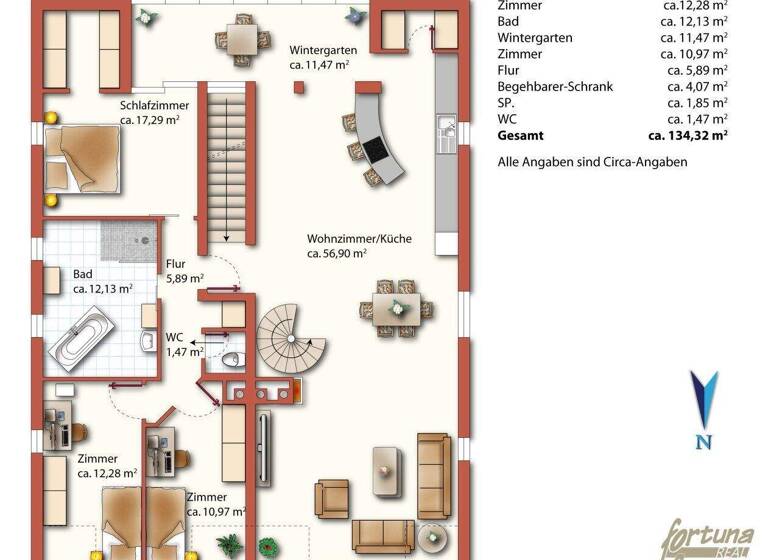 WG-Zimmer zum Kauf 990.000 € 4 Zimmer 135 m² 1. Geschoss Wien 1130