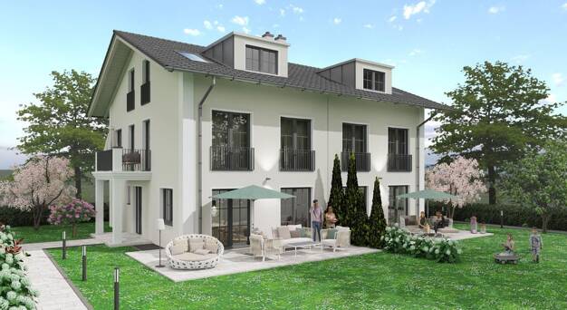 Doppelhaushälfte zum Kauf - Neubau provisionsfrei 1.120.000 € 6 Zimmer 182,9 m² 364 m² Grundstück Prien Prien 83209