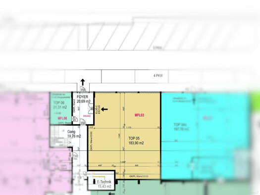 Laden zur Miete 1.380 € 1 Zimmer 183 m² Verkaufsfläche Wagna 8435