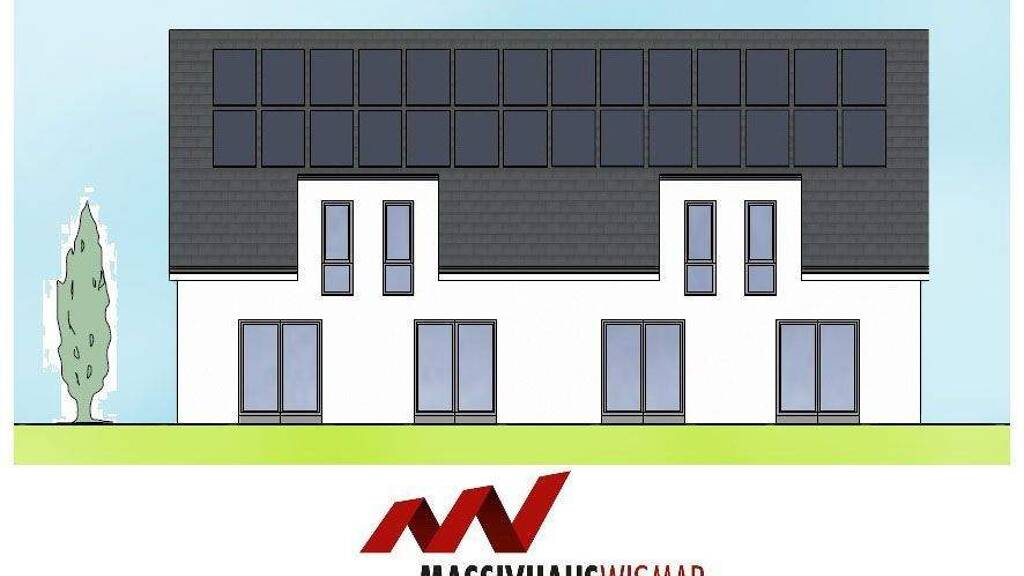Doppelhaushälfte zum Kauf - Erstbezug provisionsfrei 359.000 € 4 Zimmer 131 m² 365 m² Grundstück frei ab 01.12.2026 Dorfstras Lübstorf 19069