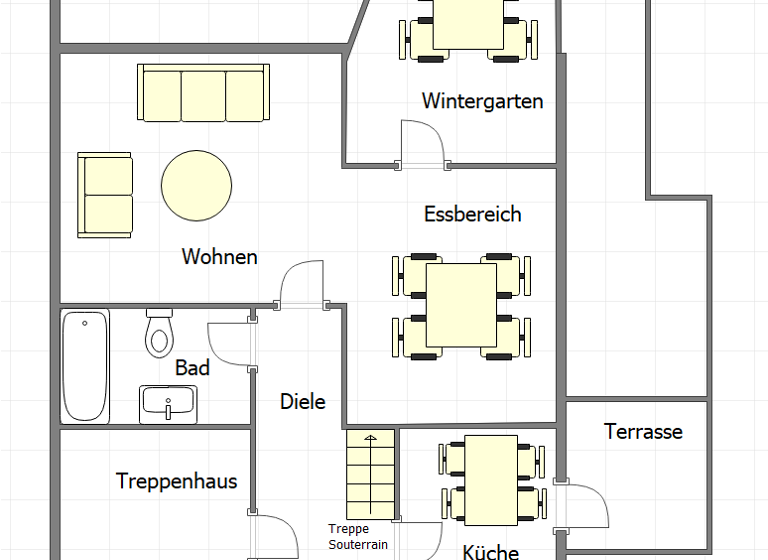 Mehrfamilienhaus zum Kauf 419.900 € 6 Zimmer 165 m² 357 m² Grundstück frei ab sofort Stadtmitte Oberhausen 46147
