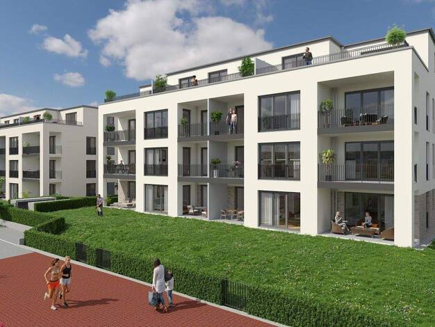 Wohnung zum Kauf - Erstbezug provisionsfrei 529.900 € 3 Zimmer 109,2 m² 3. Geschoss Adolf-Reichwein-Straße 15 Niederrodenbach Rodenbach 63517
