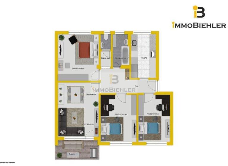 Wohnung zum Kauf 159.000 € 4 Zimmer 85 m² Kerpen 50171