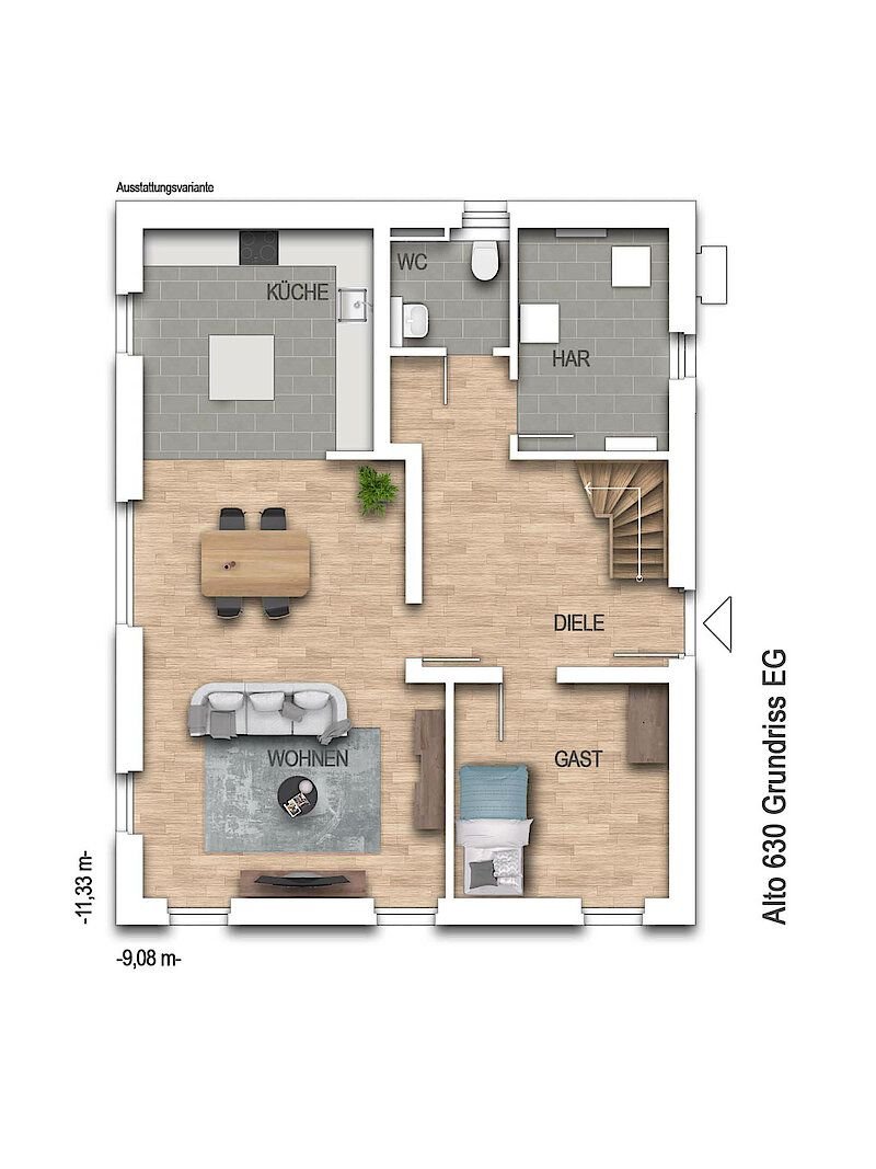 Einfamilienhaus zum Kauf 371.400 € 5 Zimmer 142 m²<br/>Wohnfläche 661 m²<br/>Grundstück Unzenberg 55483