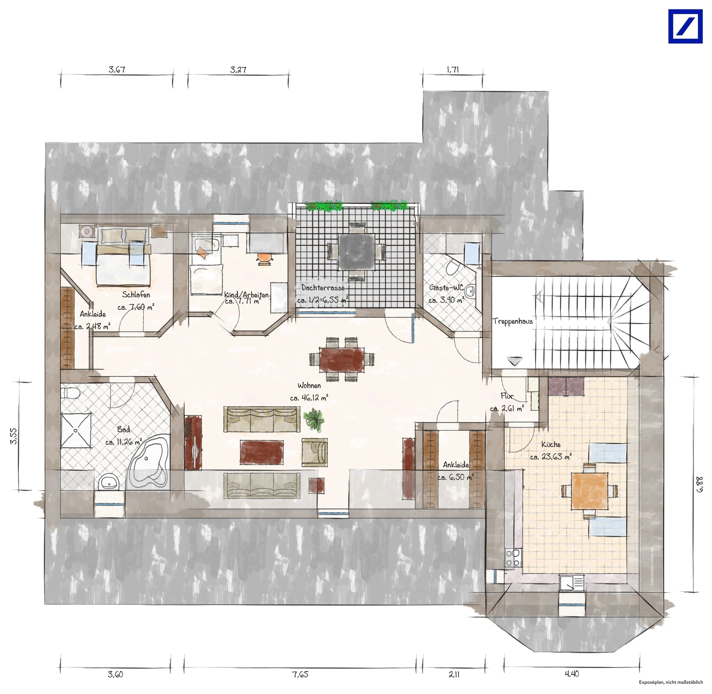 Wohnung zum Kauf 398.000 € 3 Zimmer 118 m²<br/>Wohnfläche Zentrum - Nord Leipzig 04105