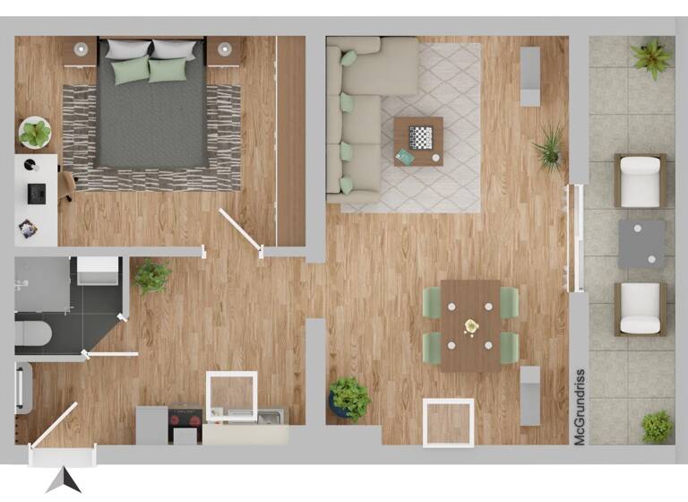 Wohnung zum Kauf 148.000 € 2 Zimmer 47,6 m² St. Michael im Lungau 5582