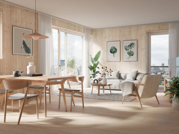 Wohnung zum Kauf - Erstbezug provisionsfrei 698.619 € 3,5 Zimmer 72,4 m² 6 Geschosse frei ab sofort Kleiner Grasbrook Mitte 20457