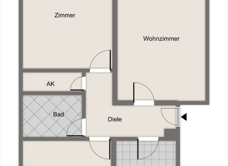 Wohnung zum Kauf 190.000 € 3 Zimmer 78,8 m² 1. Geschoss Flittard Köln / Flittard 51061