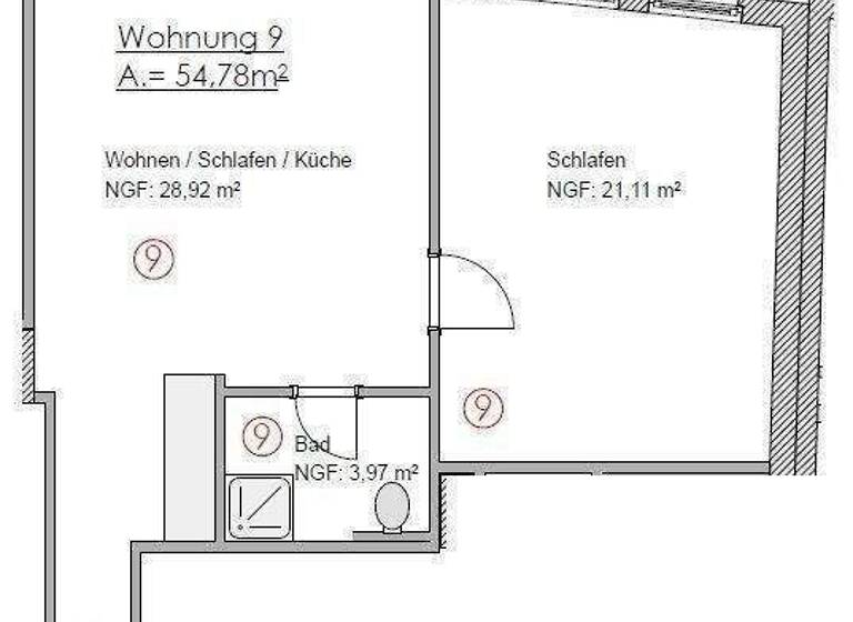 Wohnung zum Kauf 169.900 € 2 Zimmer 55 m² Talstr. West Jena 07743