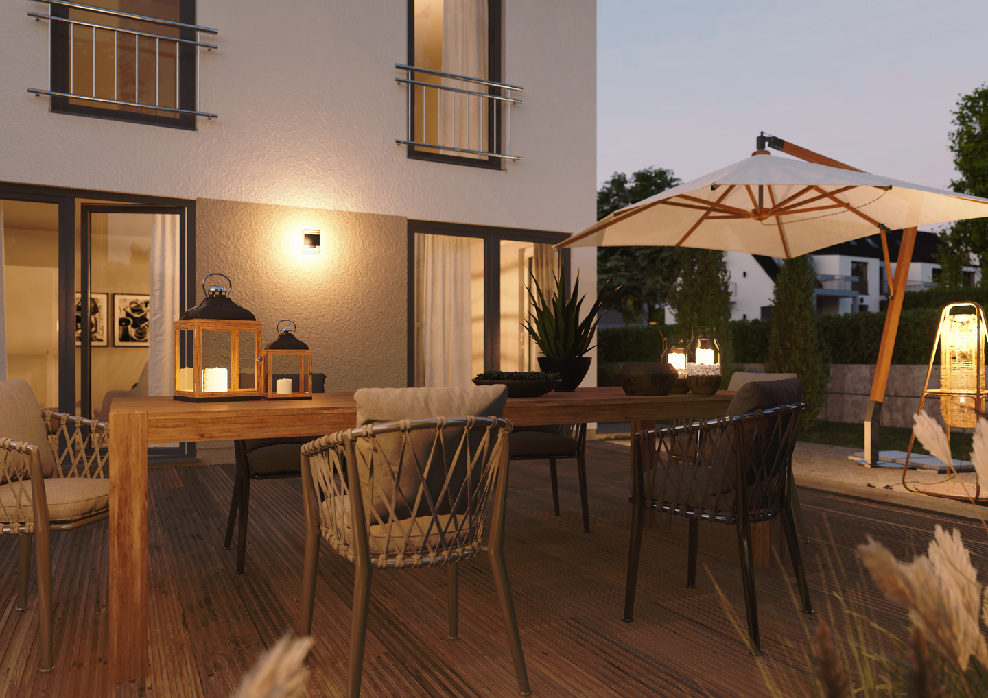 Immobilie in Neuhausen/Spree - Elegante TOWN & COUNTRY HAUS Stadtvilla mit 155 m² Fläche in ruhiger ländlicher Wohnlage - Bild 3