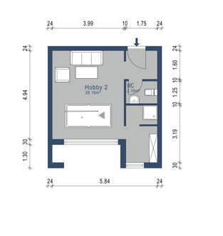 Bürofläche zum Kauf 112.500 € 1 Zimmer 31,1 m²<br/>Bürofläche Solln München 81479