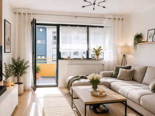 Wohnung zum Kauf 195.000 € 2,5 Zimmer 60,9 m² 1. Geschoss Hockenheim 68766