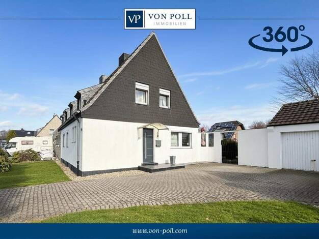 Doppelhaushälfte zum Kauf 399.000 € 3 Zimmer 110 m² 590 m² Grundstück Gartenstadt Krefeld 47829