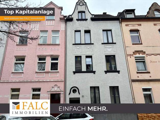 Mehrfamilienhaus zum Kauf 330.000 € 7 Zimmer 167,8 m² 143 m² Grundstück Stenzelstraße 9 Frohnhausen Essen 45144