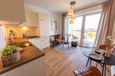 Wohnung zur Miete 504 € 1,5 Zimmer 31,5 m² 7. Geschoss Leipziger Straße 12 Spremberger Vorstadt Cottbus 03048