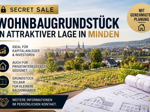 Grundstück zum Kauf 3.192 m² Grundstück Dankersen Minden 32423