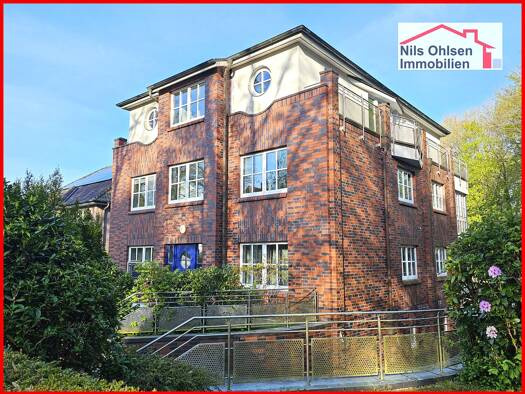 Penthouse zur Miete 1.300 € 4 Zimmer 94,4 m² 2 Geschosse frei ab sofort Itzehoe 25524