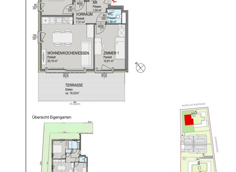 Wohnung zum Kauf 549.000 € 3 Zimmer 57,3 m² Wien 1140