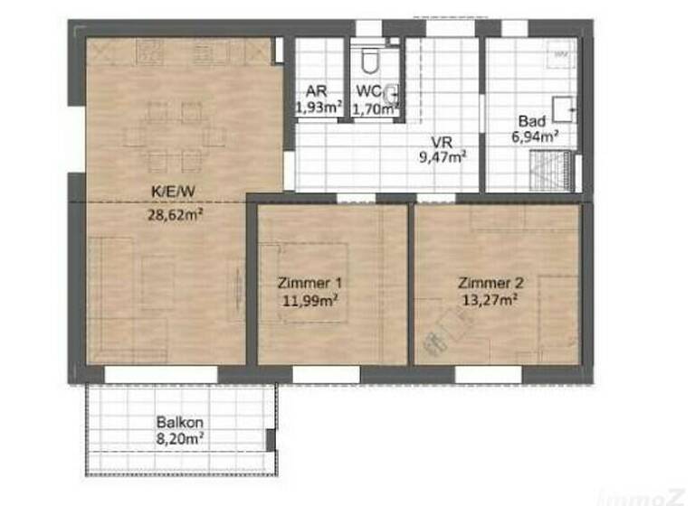 Wohnung zum Kauf - Erstbezug 252.250 € 3 Zimmer 73 m² Werndorf 8402