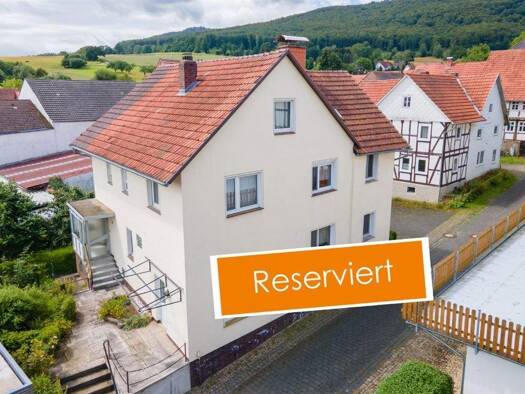 Einfamilienhaus zum Kauf 105.000 € 7 Zimmer 160 m² 484 m² Grundstück frei ab sofort Frankenhain Berkatal 37297